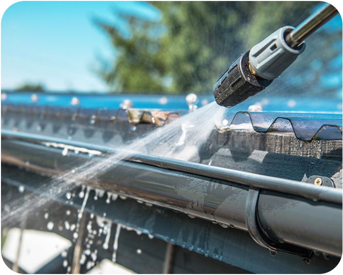Professional high-pressure roof cleaning in Sydney